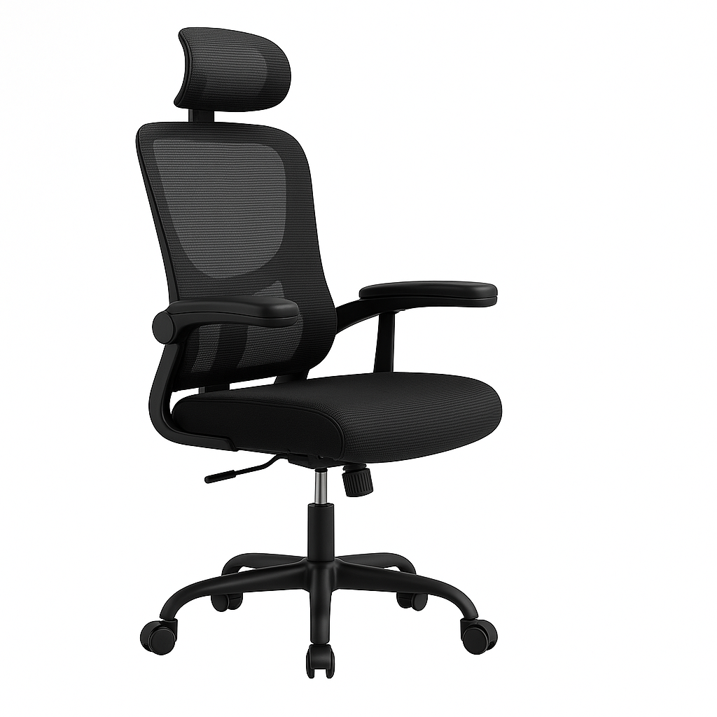 Chaise de Bureau Ergonomique avec Appui-tête