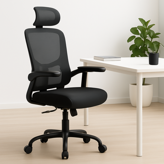 Chaise de Bureau Ergonomique avec Appui-tête